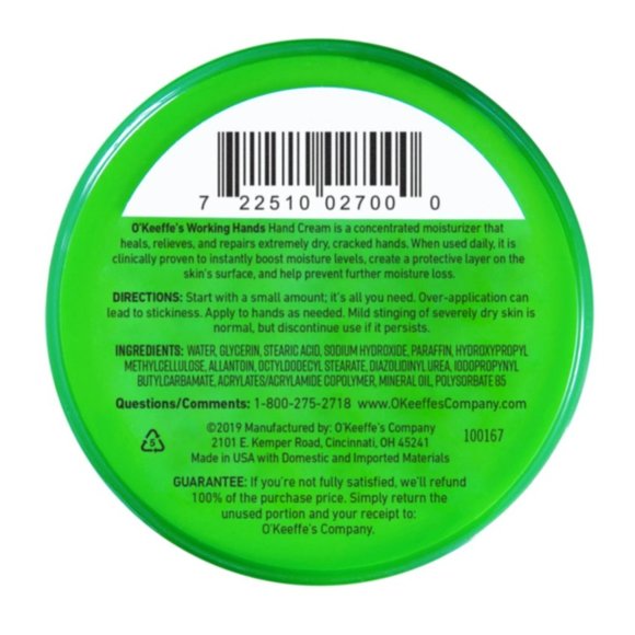 O'Keeffe's Working Hands Cream - Picture 3 of 4